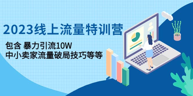 2023线上流量特训营：中小卖家流量破局技巧等等网创吧-网创项目资源站-副业项目-创业项目-搞钱项目恒杨云站