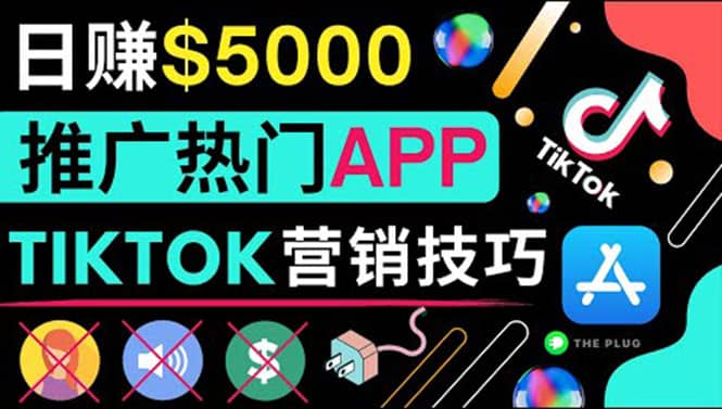 无需露脸，无需录音，无需投资，TIKTOK上传短视频，最高日入5000美元网创吧-网创项目资源站-副业项目-创业项目-搞钱项目恒杨云站