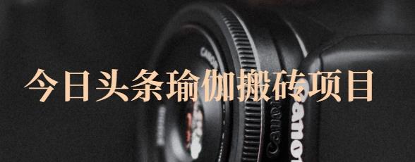 猎人社区·今日头条瑜伽搬砖项目，单号一天几十收入，可以批量操作！网创吧-网创项目资源站-副业项目-创业项目-搞钱项目恒杨云站