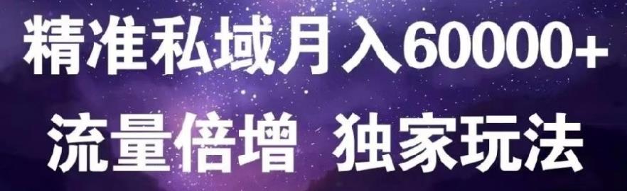 原力网赚精准私域月入60000+,流量倍增独家玩法网创吧-网创项目资源站-副业项目-创业项目-搞钱项目恒杨云站
