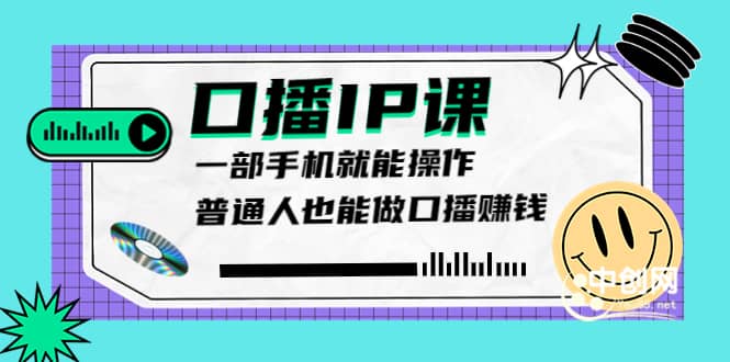 大予口播IP课：新手一部手机就能操作，普通人也能做口播赚钱（10节课时）网创吧-网创项目资源站-副业项目-创业项目-搞钱项目恒杨云站