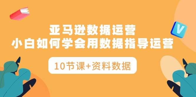 亚马逊数据运营，小白如何学会用数据指导运营（10节课+资料数据）网创吧-网创项目资源站-副业项目-创业项目-搞钱项目恒杨云站
