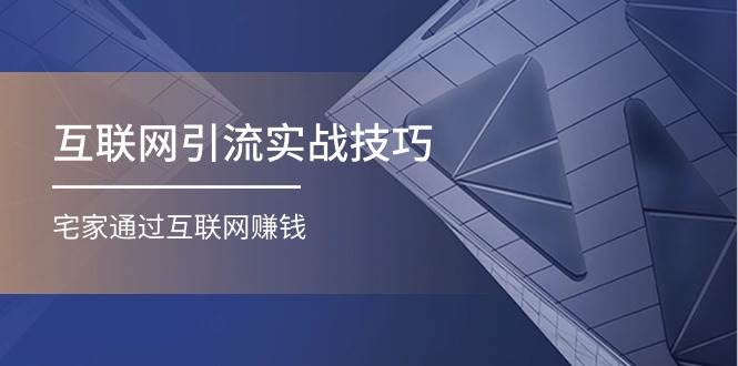 互联网引流实操技巧(适合微商，吸引宝妈)，宅家通过互联网赚钱（17节）网创吧-网创项目资源站-副业项目-创业项目-搞钱项目恒杨云站