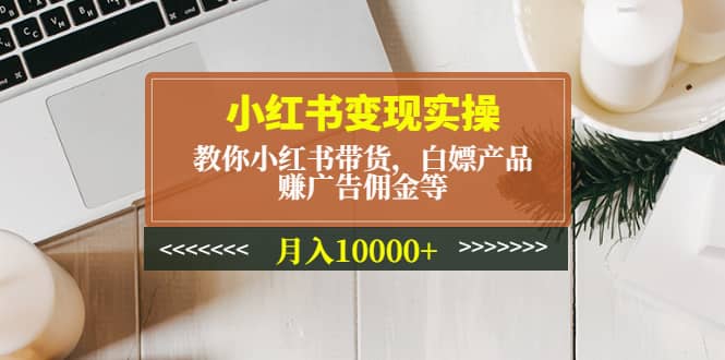 小红书变现实操：教你小红书带货，白嫖产品，赚广告佣金等网创吧-网创项目资源站-副业项目-创业项目-搞钱项目恒杨云站