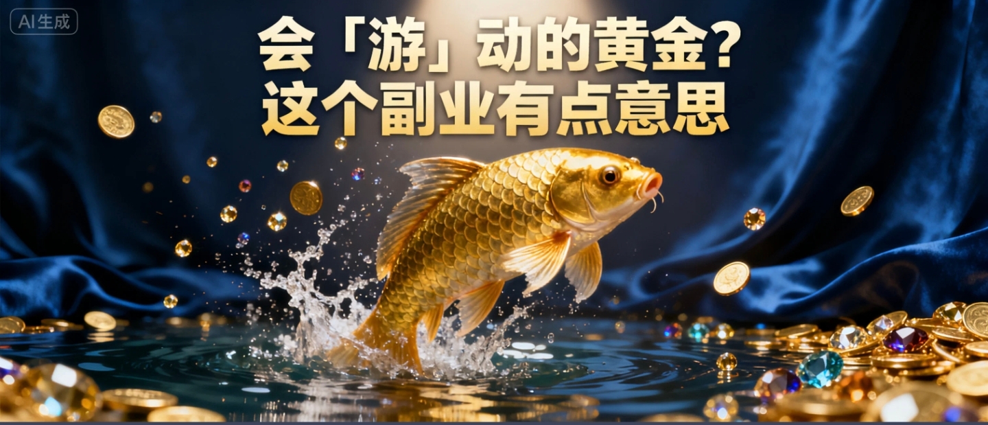 单号月销1.5W+！AI“凭空造鱼”带货新玩法，小白3分钟出一个爆款视频网创吧-网创项目资源站-副业项目-创业项目-搞钱项目恒杨云站