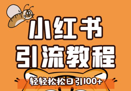 小红书运营引流全系列课程，每天引流100精准粉网创吧-网创项目资源站-副业项目-创业项目-搞钱项目恒杨云站