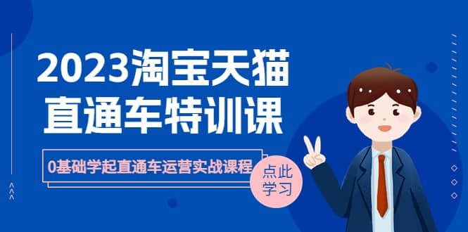 2023淘宝·天猫直通车评特训课，0基础学起直通车运营实战课程（8节课时）网创吧-网创项目资源站-副业项目-创业项目-搞钱项目恒杨云站