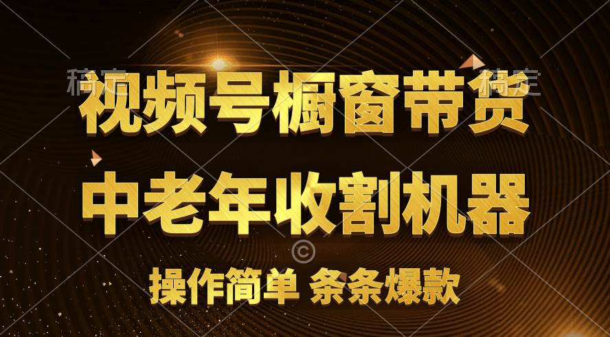 [你的孩子成功取得高位]视频号最火爆赛道，橱窗带货，流量分成计划，条…网创吧-网创项目资源站-副业项目-创业项目-搞钱项目恒杨云站