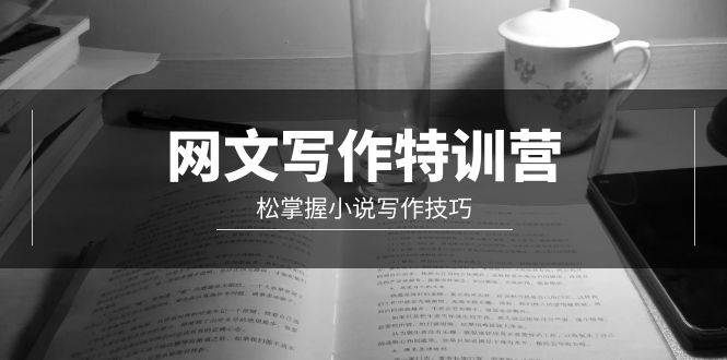 网文-写作特训营，轻松掌握小说写作技巧（20节视频课）网创吧-网创项目资源站-副业项目-创业项目-搞钱项目恒杨云站